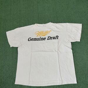 VINTAGE 1991 Miller Genuine Draft Beer 90's Promo T Shirt Sz XL
